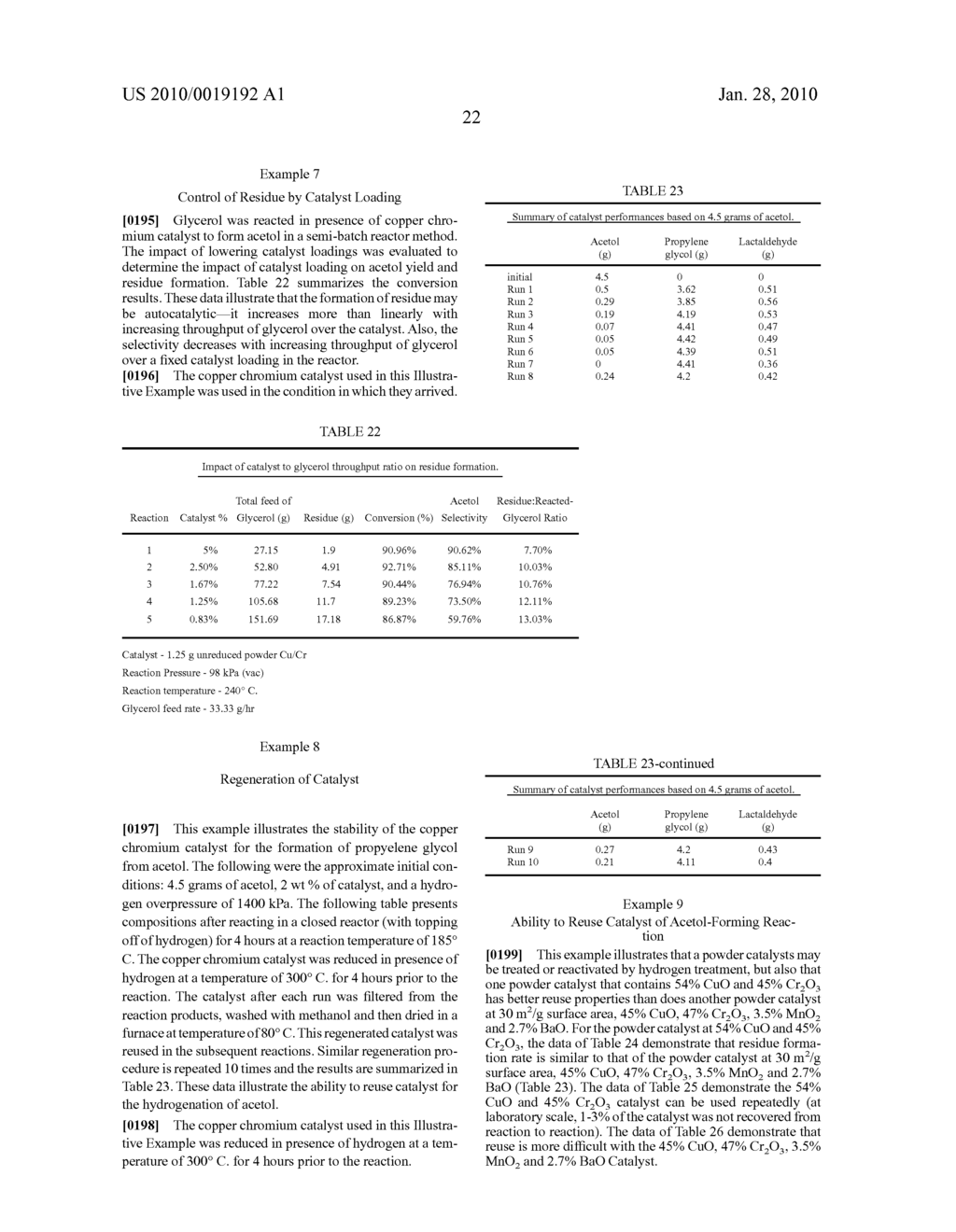 METHOD OF PRODUCING LOWER ALCOHOLS FROM GLYCEROL - diagram, schematic, and image 34