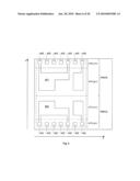 Cell of Semiconductor Device Having Sub-Wavelength-Sized Gate Electrode Conductive Structures Formed from Rectangular Shaped Gate Electrode Layout Features and Equal Number of PMOS and NMOS Transistors diagram and image