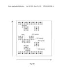 Cell of Semiconductor Device Having Sub-Wavelength-Sized Gate Electrode Conductive Structures Formed from Rectangular Shaped Gate Electrode Layout Features and Equal Number of PMOS and NMOS Transistors diagram and image