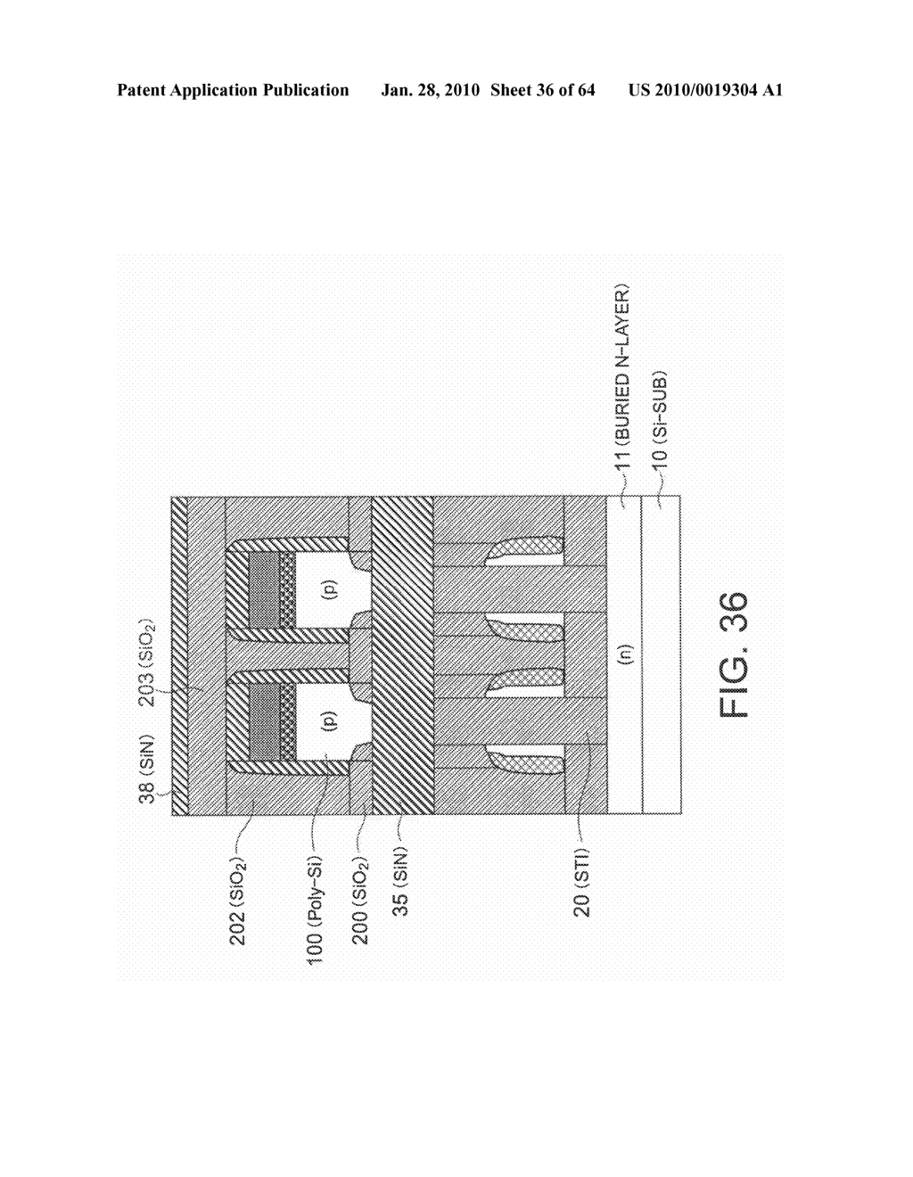 SEMICONDUCTOR MEMORY DEVICE AND MANUFACTURING METHOD THEREOF - diagram, schematic, and image 37