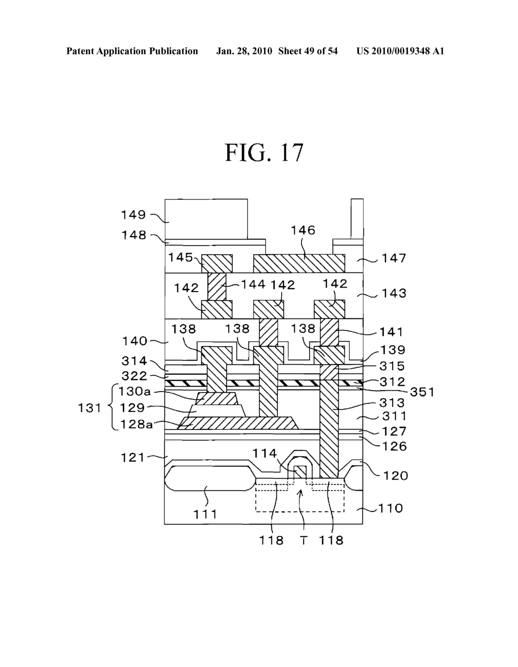 SEMICONDUCTOR DEVICE AND METHOD FOR MANUFACTURING THE SAME - diagram, schematic, and image 50