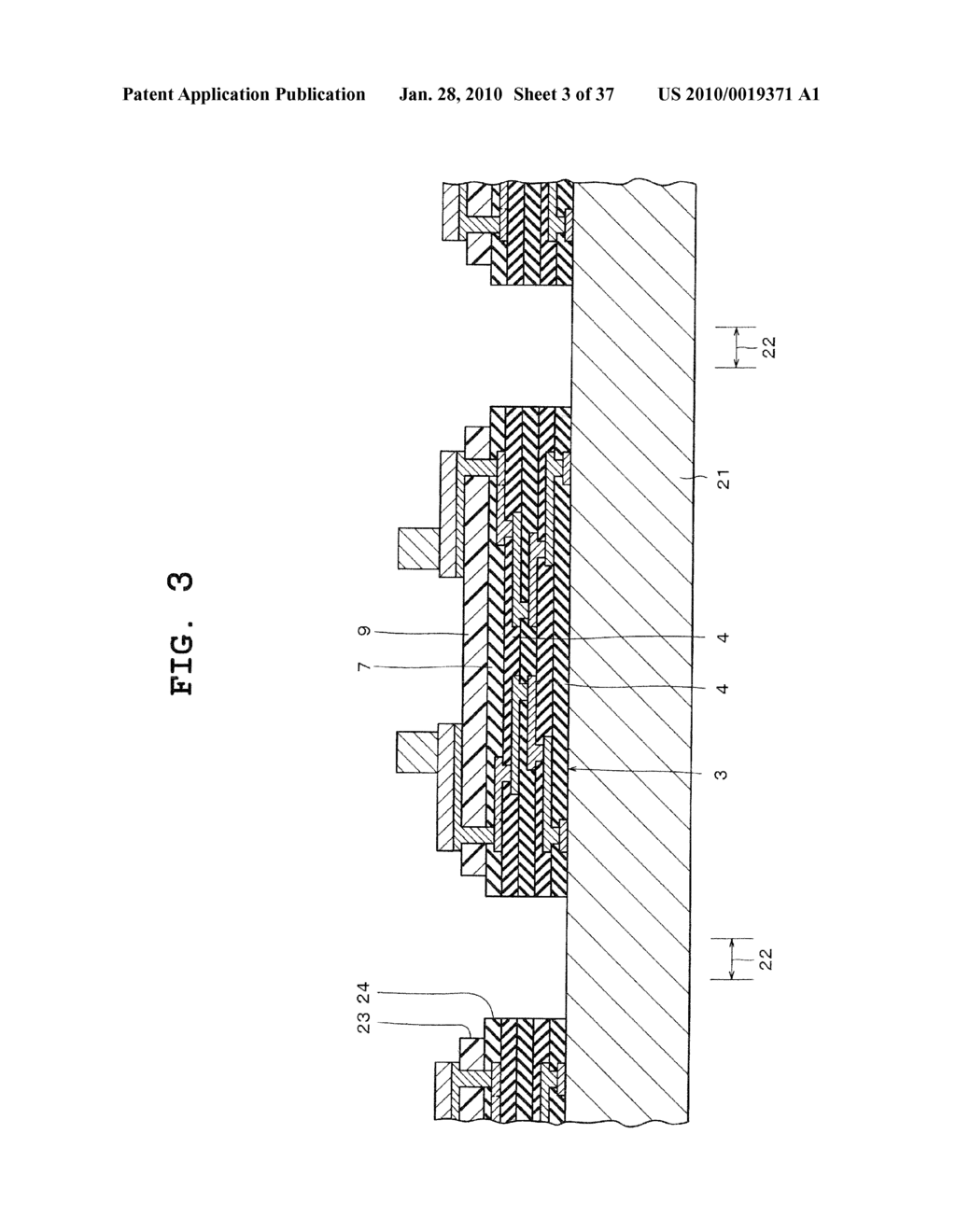 SEMICONDUCTOR DEVICE CAPABLE OF SUPPRESSING WARPING IN A WAFER STATE AND MANUFACTURING METHOD THEREOF - diagram, schematic, and image 04