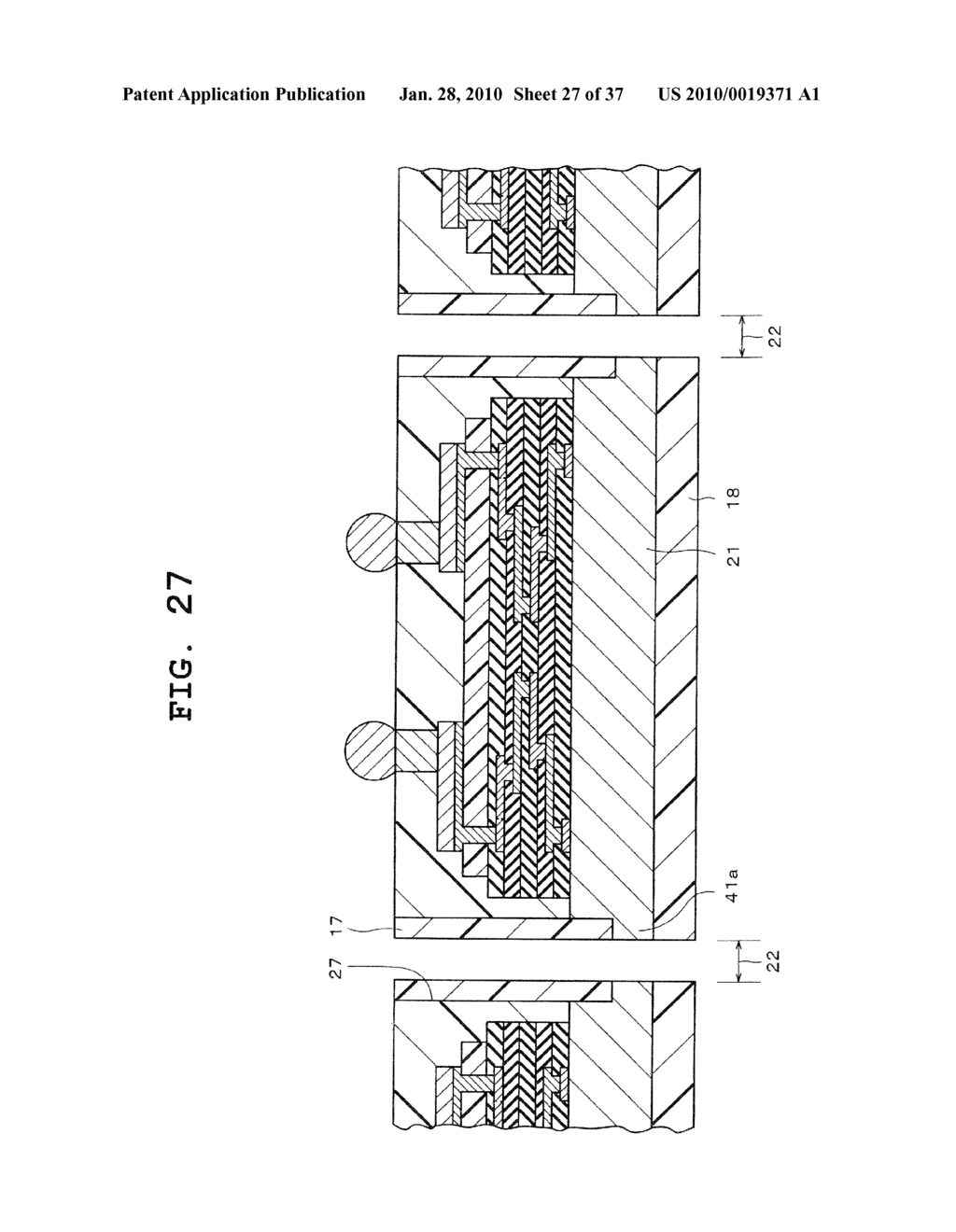 SEMICONDUCTOR DEVICE CAPABLE OF SUPPRESSING WARPING IN A WAFER STATE AND MANUFACTURING METHOD THEREOF - diagram, schematic, and image 28