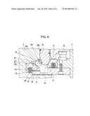 CLAMPING DEVICE OF INDEXING DEVICE FOR MACHINE TOOL diagram and image