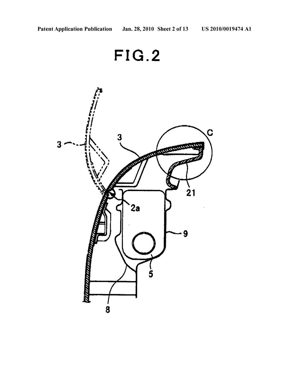 Vehicle interior parts - diagram, schematic, and image 03