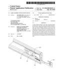 SLIDE ASSEMBLY WITH LOCKING DEVICE diagram and image