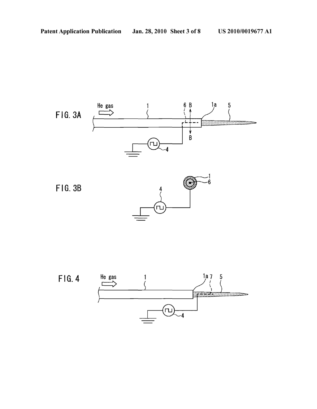 PLASMA PRODUCING APPARATUS AND METHOD OF PLASMA PRODUCTION - diagram, schematic, and image 04