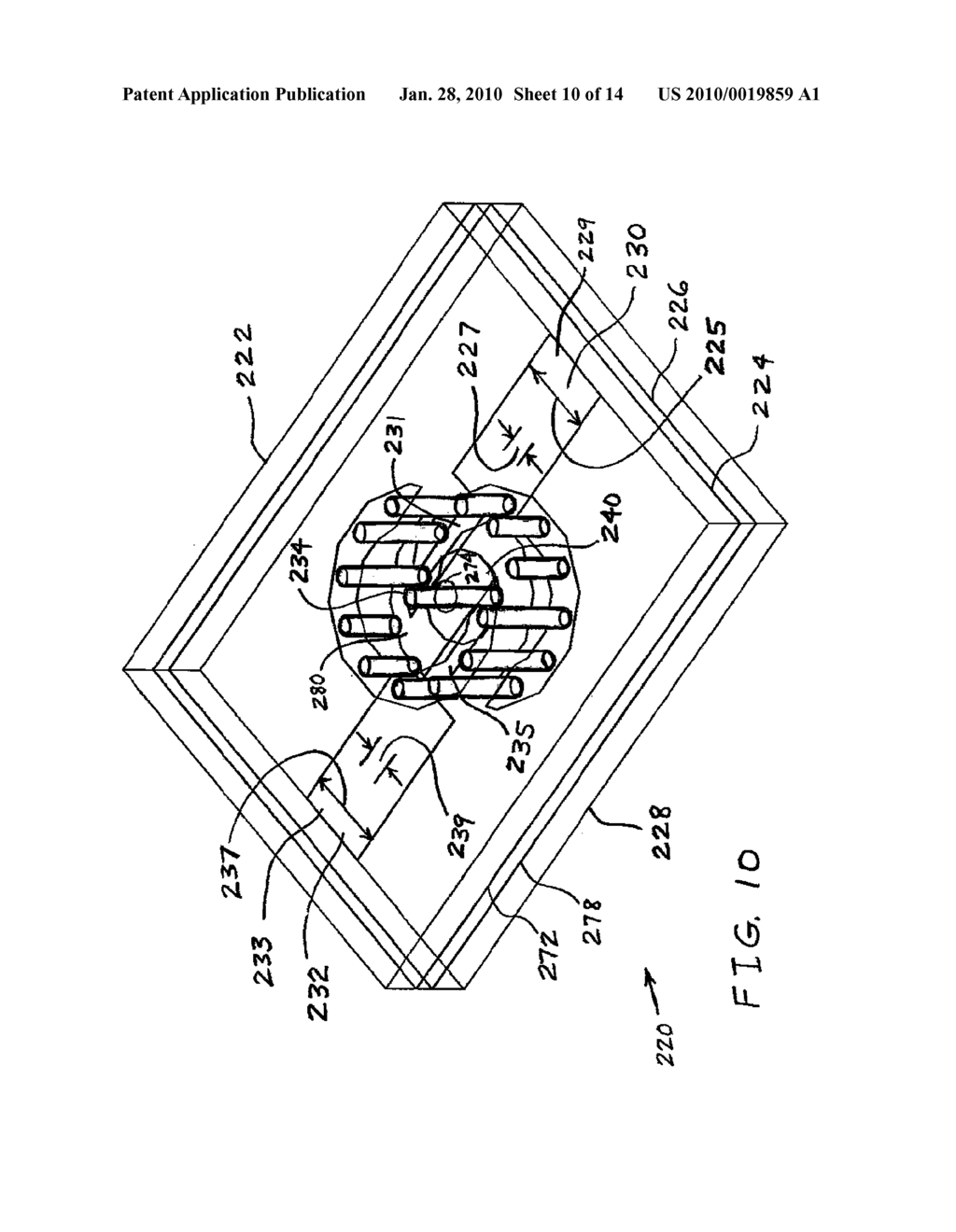 Multilayer Microstripline Transmission Line Transition - diagram, schematic, and image 11