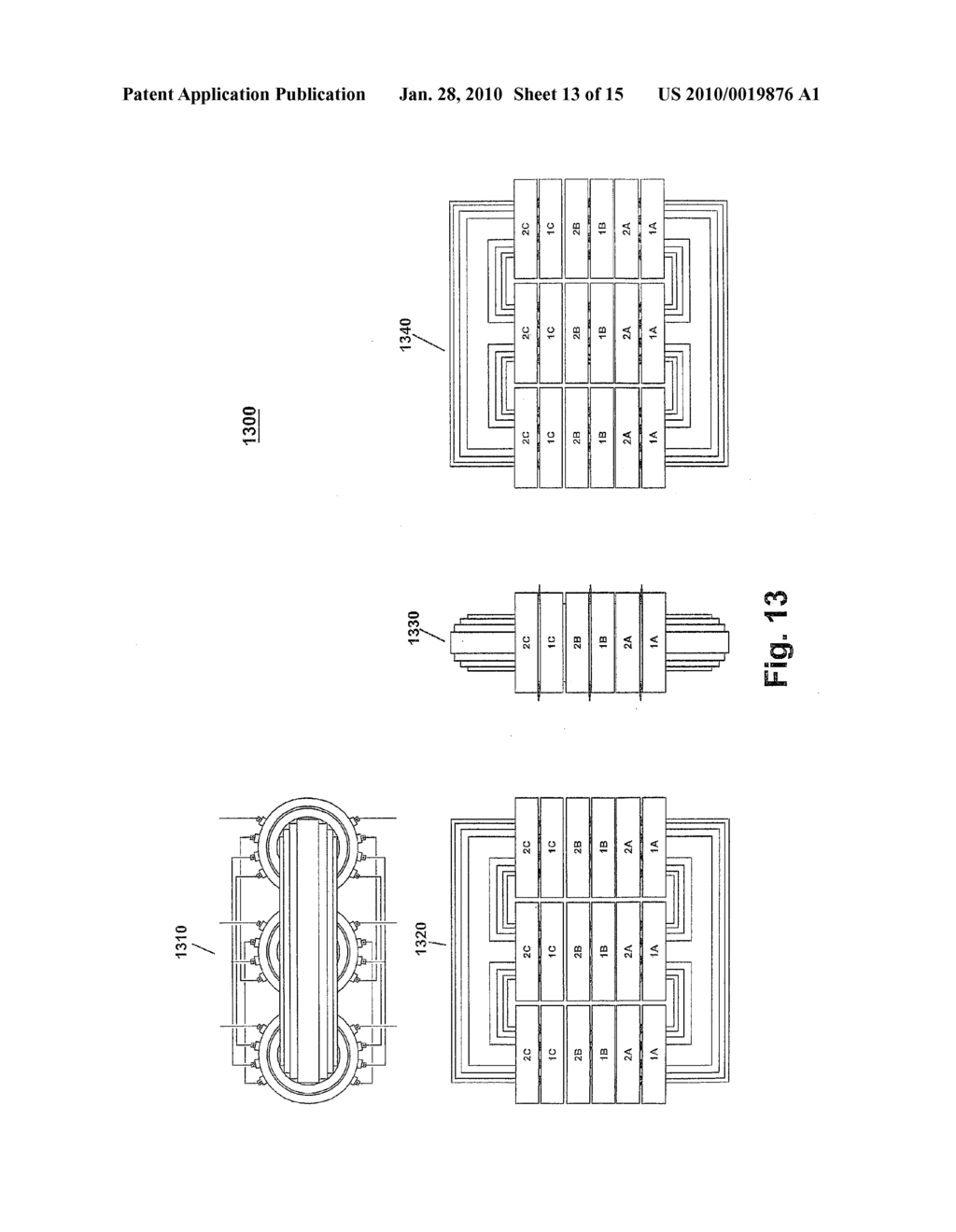 TRANSIENT VOLTAGE AND HARMONIC CURRENTS QUASHING (THQ) TRANSFORMERS, TRANSFORMER WINDING TOPOLOGY, AND METHOD OF MAKING THE SAME - diagram, schematic, and image 14