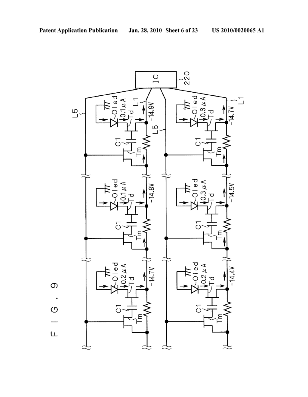 IMAGE DISPLAY DEVICE AND METHOD OF DRIVING THE SAME - diagram, schematic, and image 07