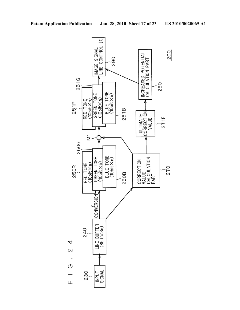 IMAGE DISPLAY DEVICE AND METHOD OF DRIVING THE SAME - diagram, schematic, and image 18