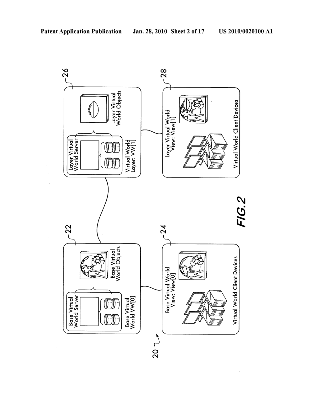 METHOD FOR EXTENDING A VIRTUAL ENVIRONMENT THROUGH REGISTRATION - diagram, schematic, and image 03