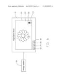 DIGITAL PHOTO FRAME AND METHOD OF DISPLAYING DIGITAL PHOTOS THEREON diagram and image