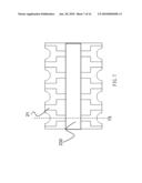 CHIP-TYPE PROTECTION DEVICE HAVING ENCLOSED MICRO-GAP BETWEEN ELECTRODES diagram and image