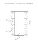 CHIP-TYPE PROTECTION DEVICE HAVING ENCLOSED MICRO-GAP BETWEEN ELECTRODES diagram and image