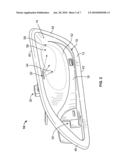 HANDLE ASSEMBLY WITH CONTROLLED LIGHT DISTRIBUTION diagram and image