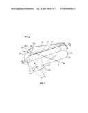 HANDLE ASSEMBLY WITH CONTROLLED LIGHT DISTRIBUTION diagram and image