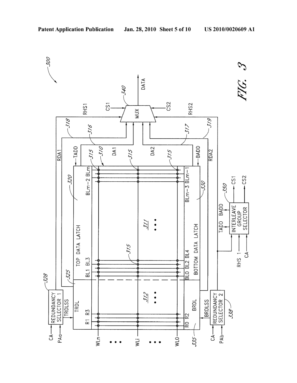 FLASH MEMORY DEVICE WITH REDUNDANT COLUMNS - diagram, schematic, and image 06