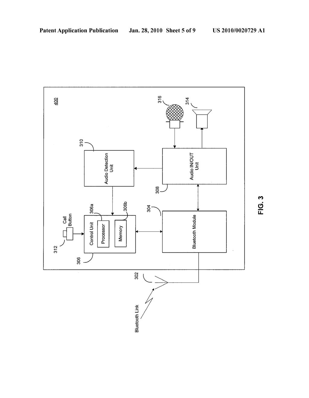 METHOD AND SYSTEM FOR HALF DUPLEX AUDIO IN A BLUETOOTH STEREO HEADSET - diagram, schematic, and image 06