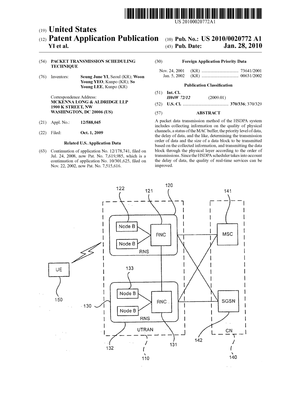 Packet transmission scheduling technique - diagram, schematic, and image 01