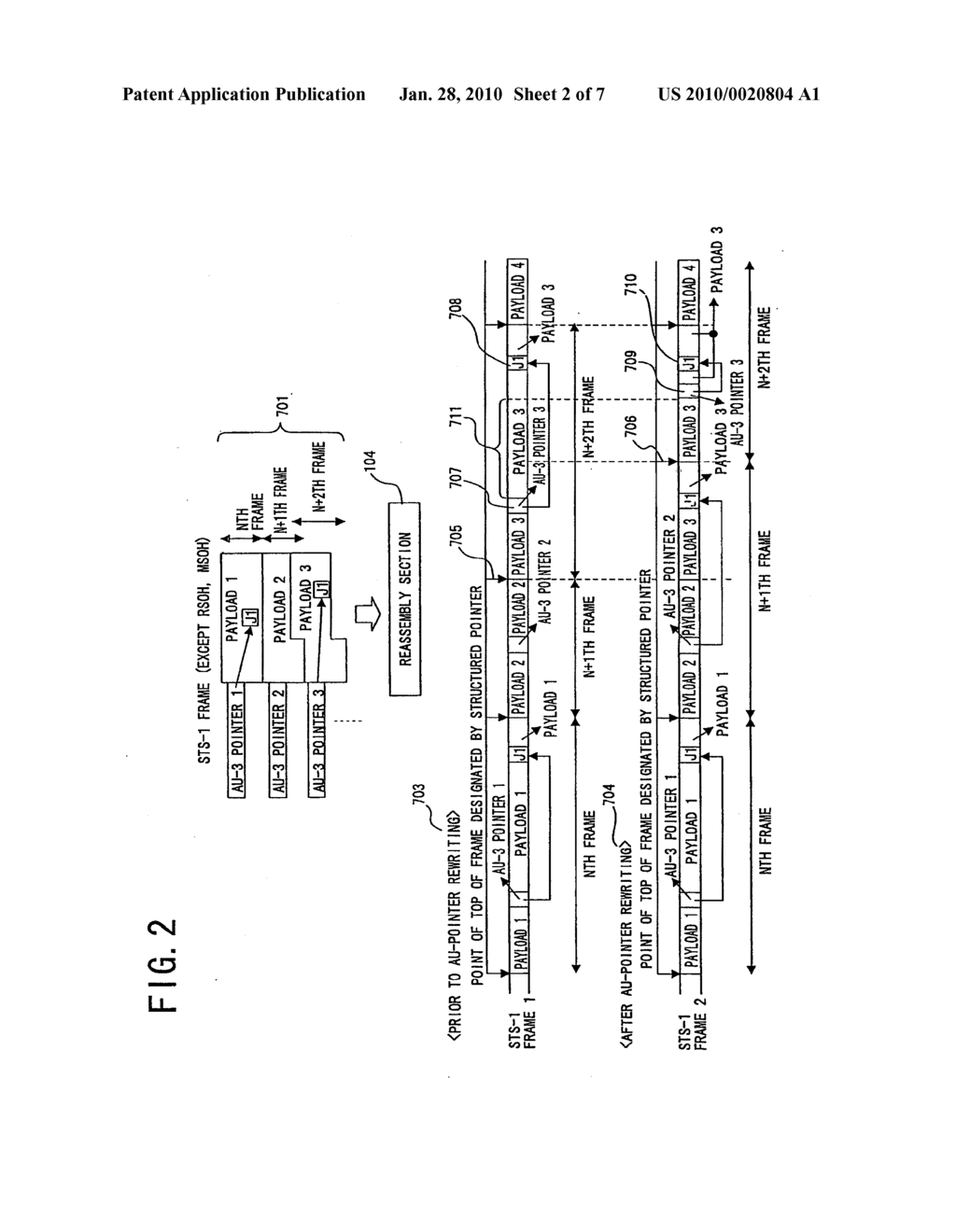 STS FRAME-ATM CELL CIRCUIT EMULATION APPARATUS AND FRAME LENGTH COMPENSATION METHOD FOR THE SAME - diagram, schematic, and image 03