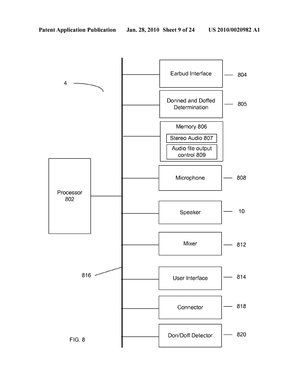 DONNED/DOFFED MULTIMEDIA FILE PLAYBACK CONTROL - diagram, schematic, and image 10