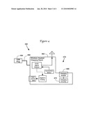 Wireless speaker dongle with auxiliary audio output diagram and image