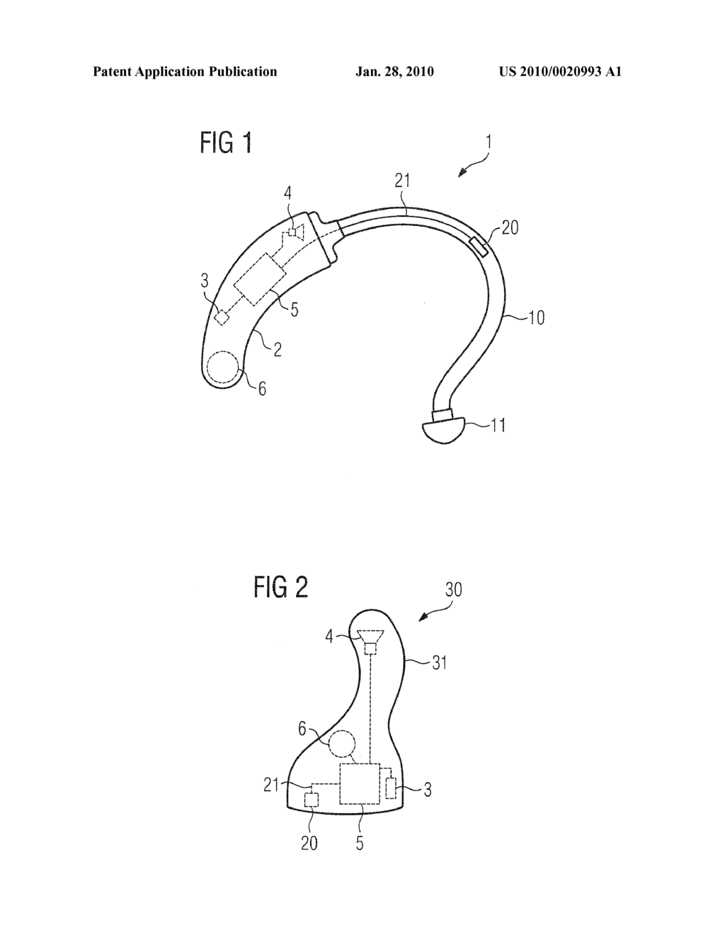 HEARING AID WITH UV SENSOR AND METHOD OF OPERATION - diagram, schematic, and image 02