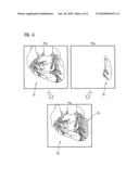 Method for differentiating and displaying moving and stationary heart regions of a patient in X-ray CT diagram and image