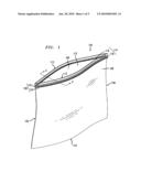 Reversible Fastener for a Resealable Bag-Type Container diagram and image