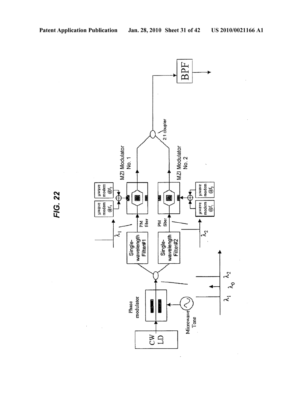 Spectrally Efficient Parallel Optical WDM Channels for Long-Haul MAN and WAN Optical Networks - diagram, schematic, and image 32