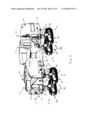 PROPULSION AND STEERING SYSTEM FOR A ROAD MILLING MACHINE diagram and image