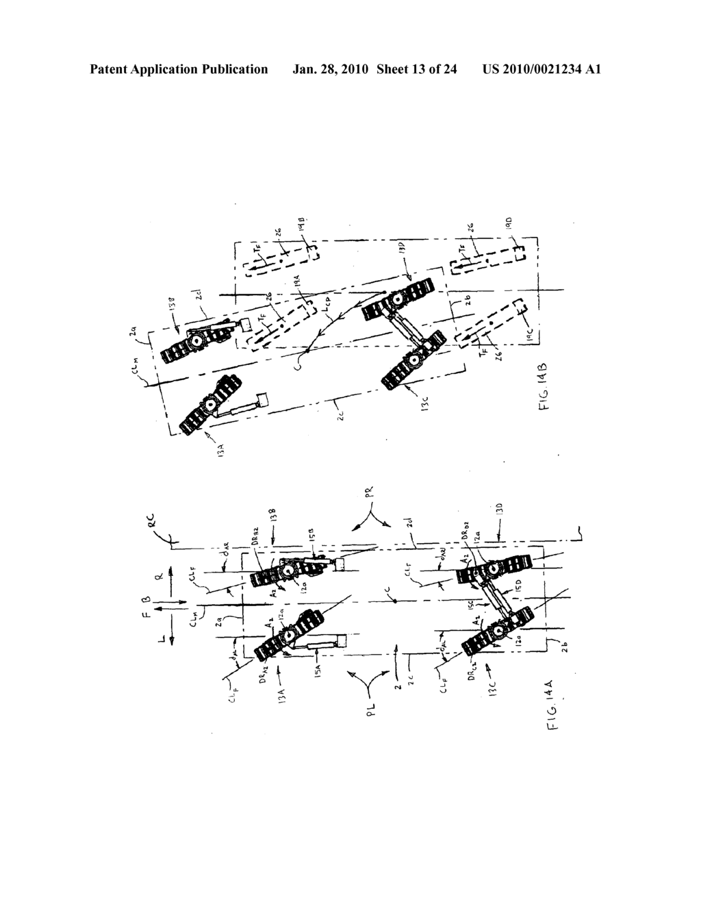 PROPULSION AND STEERING SYSTEM FOR A ROAD MILLING MACHINE - diagram, schematic, and image 14