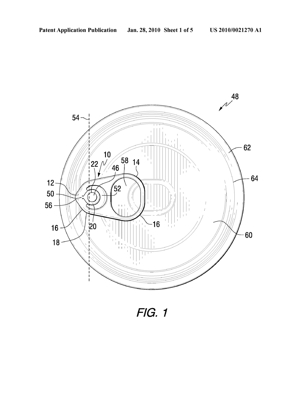 TOOLING AND METHOD FOR THE MANUFACTURE OF A TAB WITH COIN PRECURL FOR IMPROVED CURL FORMATION - diagram, schematic, and image 02