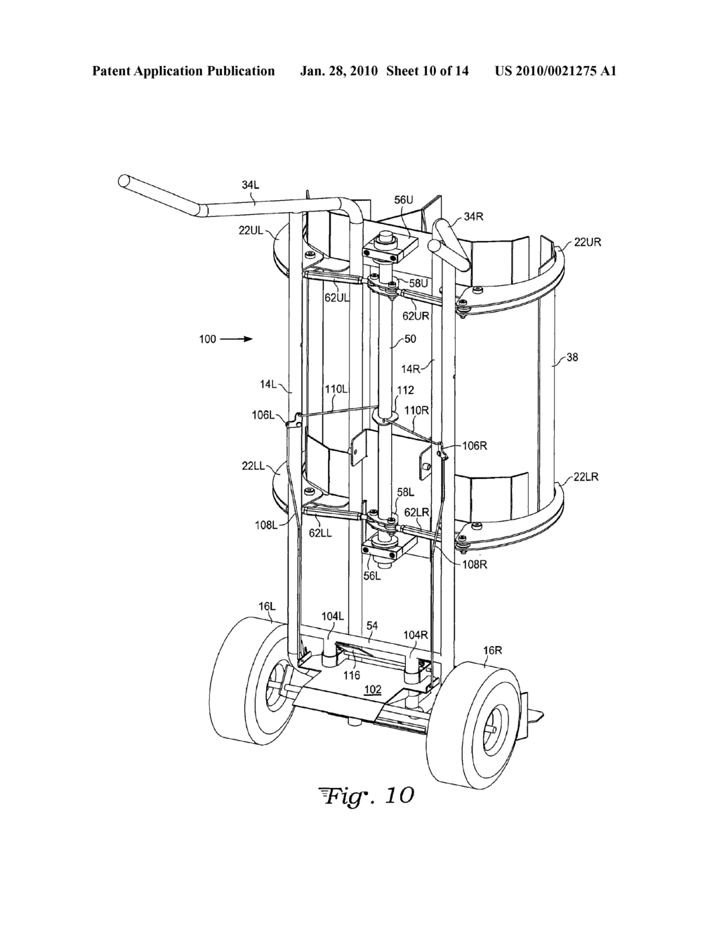 DUAL CYLINDER CART - diagram, schematic, and image 11