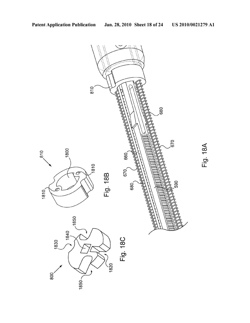 Pick up device with telescoping tube - diagram, schematic, and image 19