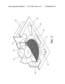 FAN STRUCTURE FOR MOUNTING IN A LIGHT STEEL STRUCTURE OF A CEILING diagram and image