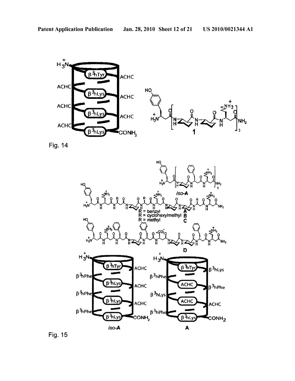 BETA-PEPTIDE LYOTROPIC LIQUID CRYSTALS AND METHODS OF MANUFACTURE AND USE THEREOF - diagram, schematic, and image 13