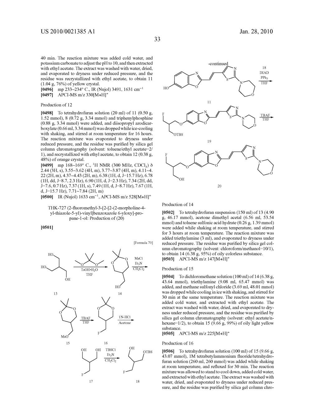 BENZOXAZOLE DERIVATIVES - diagram, schematic, and image 59