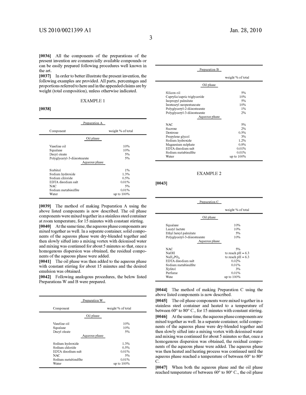 COSMETIC OR DERMATOLOGICAL PREPARATIONS COMPRISING N-ACETYLCYSTEINE - diagram, schematic, and image 04