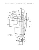 DEVICE FOR BLOWING THERMOPLASTIC CONTAINERS diagram and image