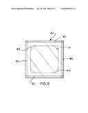 Self adhering fabric patch and moisture resistant flexible enclosure for containing the patch diagram and image