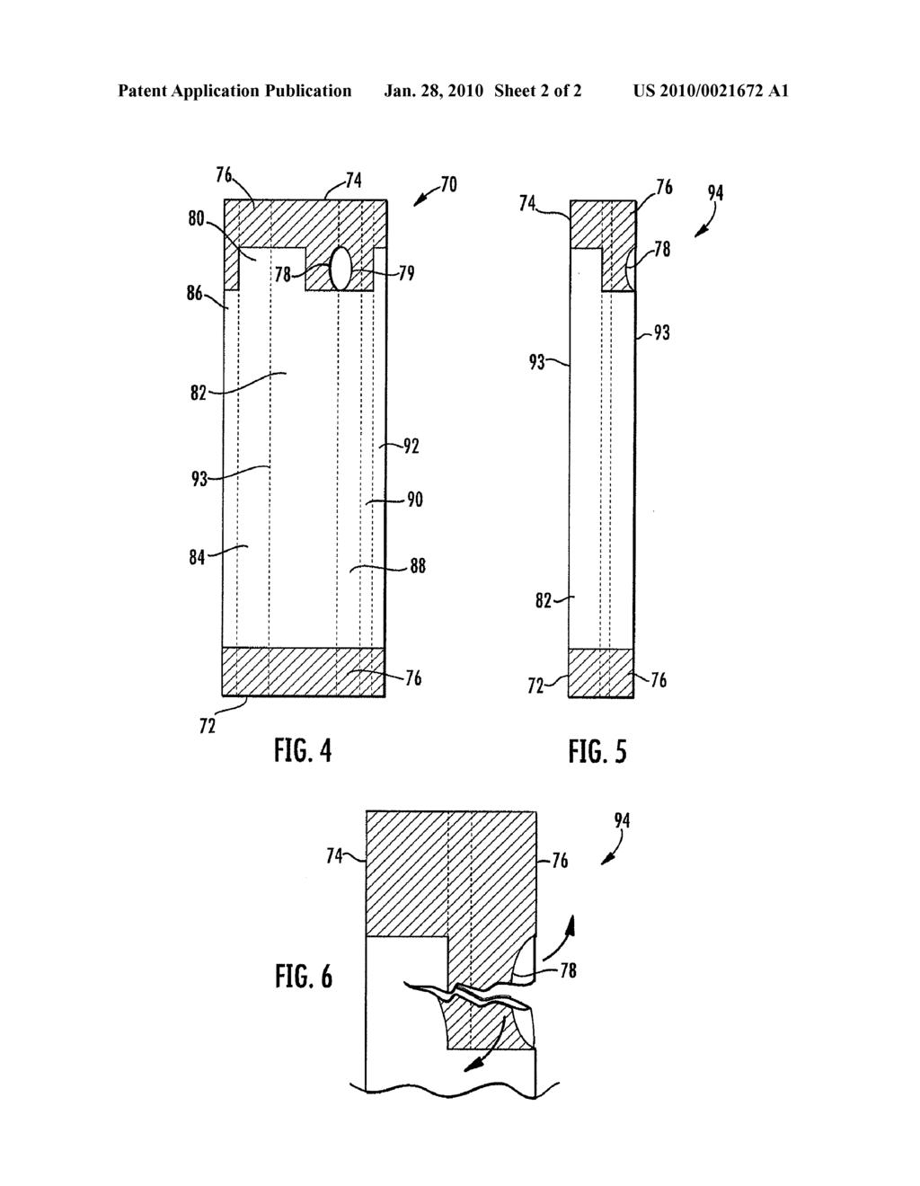 POUCH OPENING FEATURE AND METHOD FOR MAKING THE SAME - diagram, schematic, and image 03