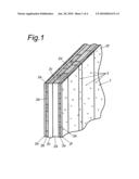 Method for the production of panel-type components diagram and image