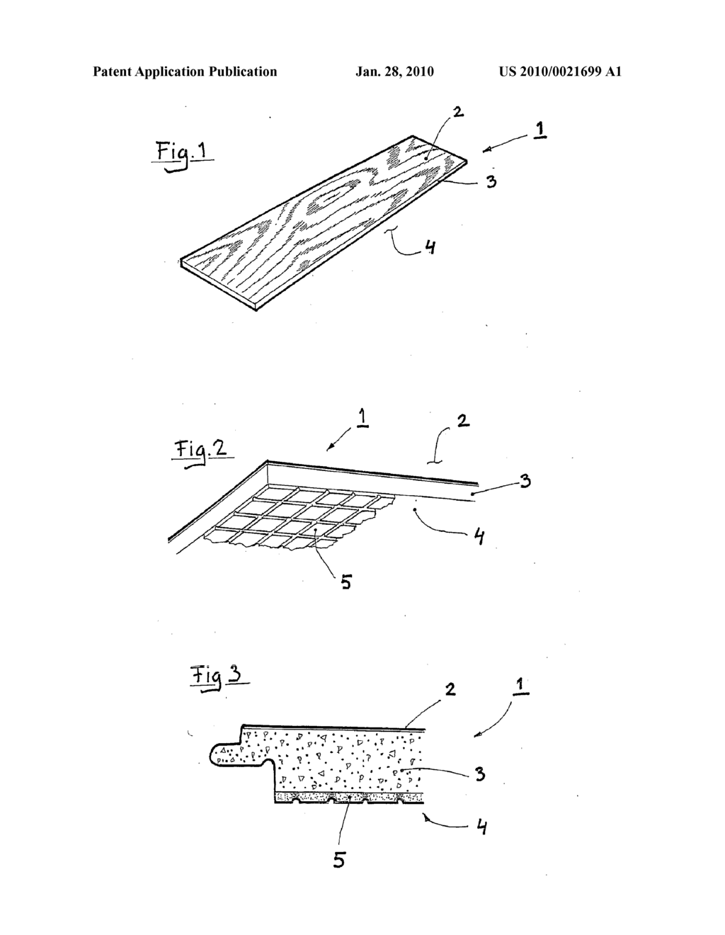 DECORATIVE, LOW NOISE LAMINATE EQUIPPED WITH A PATTERNED BALANCE LAYER FORMED BY COMPRESSION - diagram, schematic, and image 02