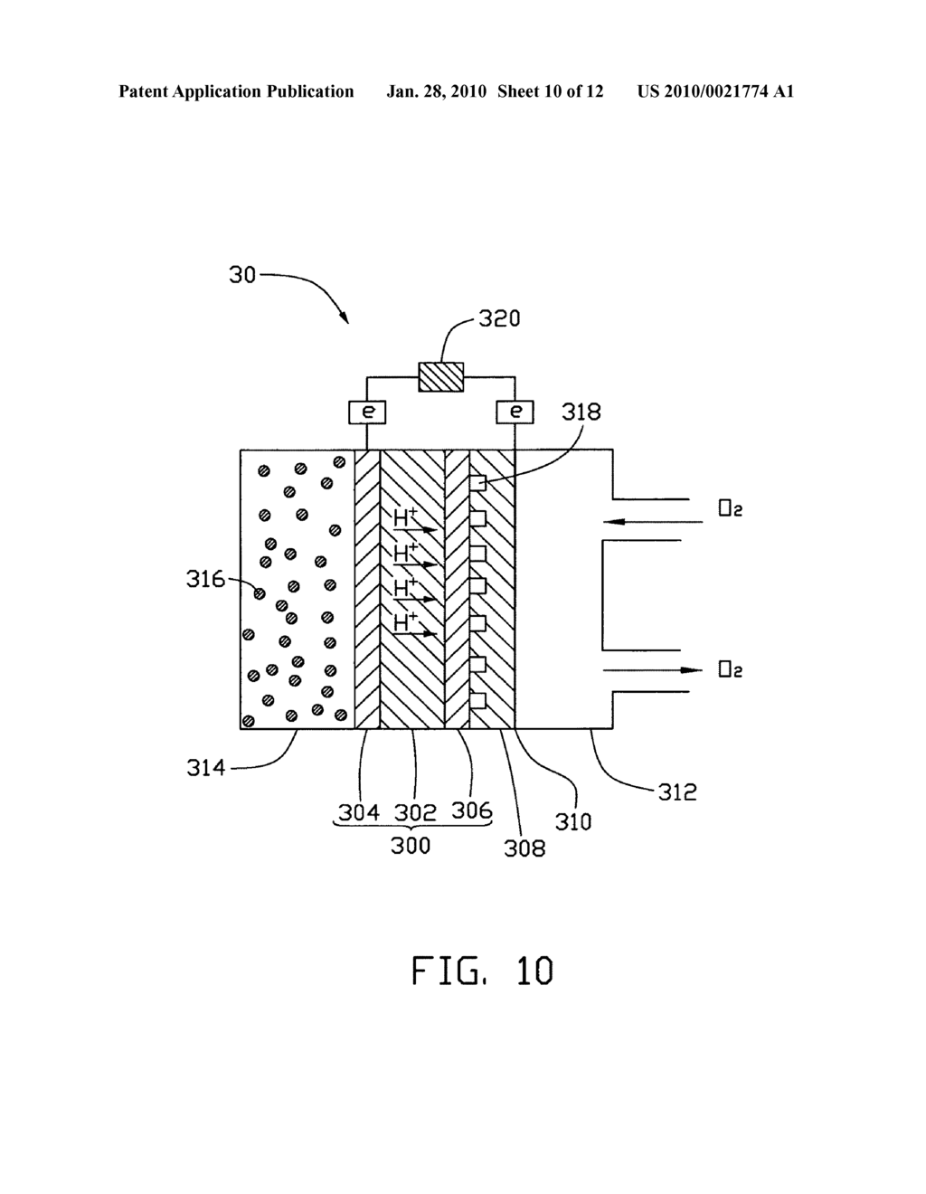 Membrane electrode assembly and biofuel cell using the same - diagram, schematic, and image 11