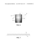 Non-sooting containerized candle diagram and image