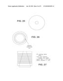 Non-sooting containerized candle diagram and image