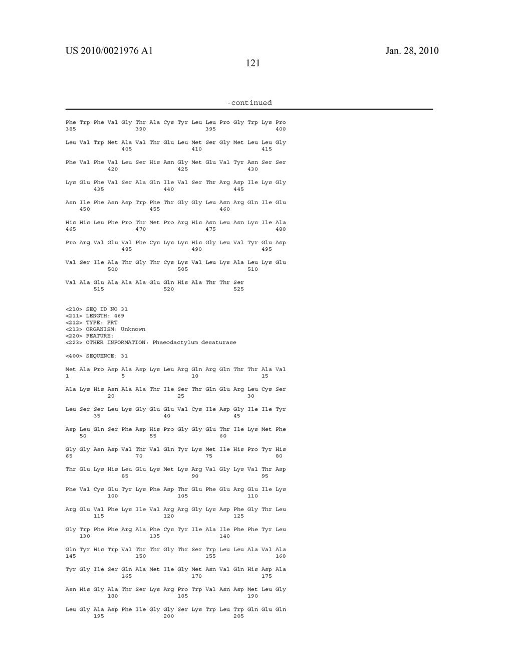 PRODUCTION OF POLYUNSATURATED FATTY ACIDS, NOVEL BIOSYNTHESIS GENES, AND NOVEL PLANT EXPRESSION CONSTRUCTS - diagram, schematic, and image 127