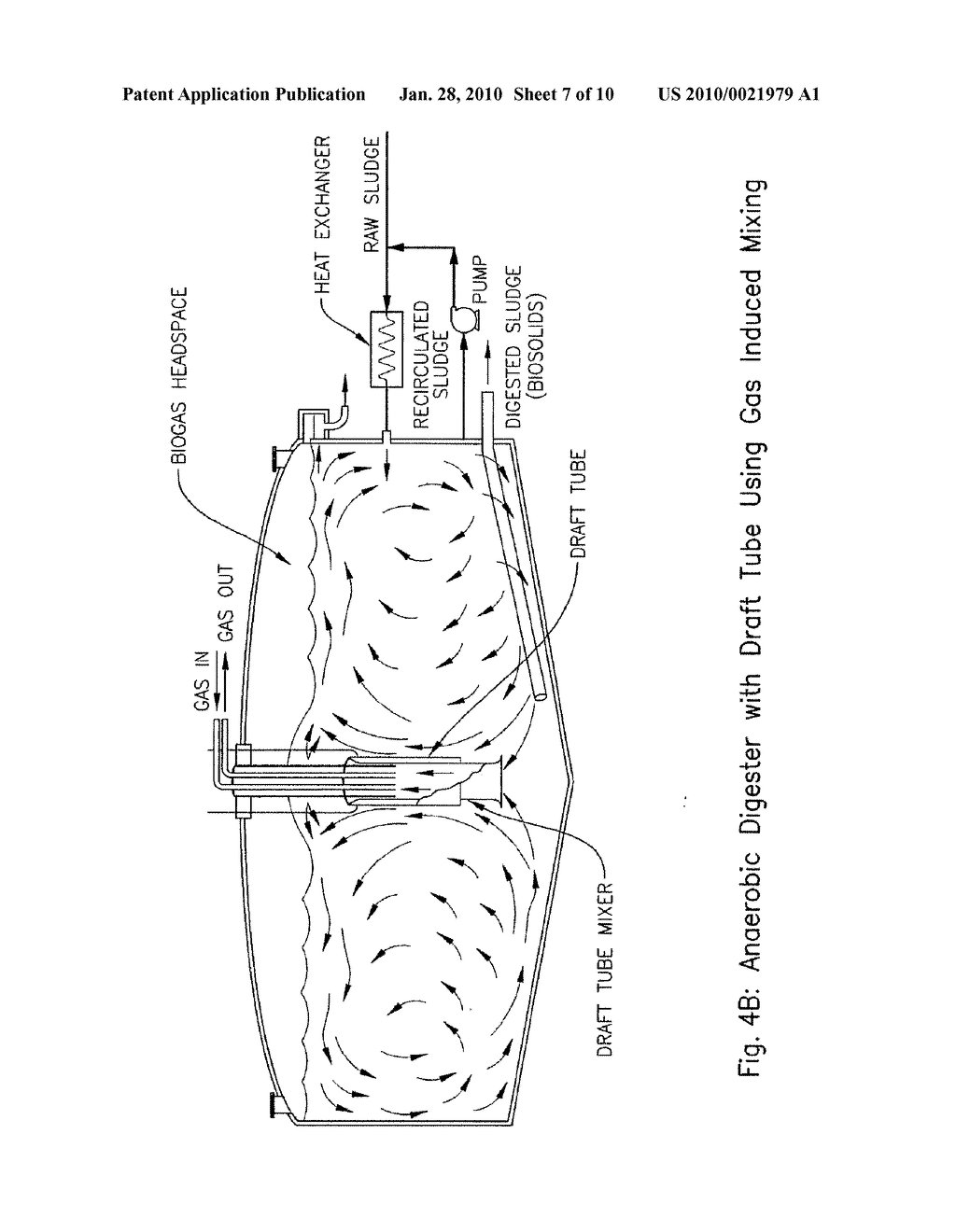 Apparatus and Process for Production of Biogas - diagram, schematic, and image 08